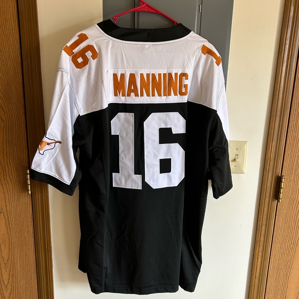 Brand New Arch Manning Jersey Texas Longhorns ADULT Stitched